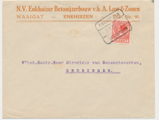 Firma envelop Enkhuizen 1925 - Betonijzerbouw