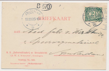 Firma briefkaart Groningen 1912 - Suikerraffinaderij - Stroop