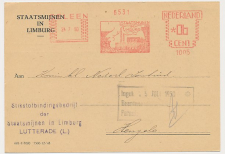 Firma briefkaart Geleen 195 - Staatsmijn Lutterade