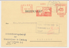 Firma briefkaart Geleen 1943 - Staatsmijn Lutterade