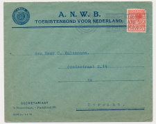 Envelop s Gravenhage 1929 - A.N.W.B. - Toeristenbond