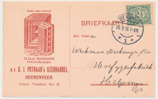 Firma briefkaart Heerenveen 1916 - Safe / Kluis / Brandkast