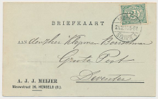 Firma briefkaart Hengelo 1910 - A.J.J. Meijer