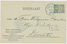 Firma briefkaart Holten 1915 - Stoom Zuivelfabriek