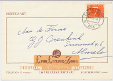Firma briefkaart Herewijnen 1954 - Textiel - Confectie