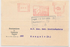 Firma briefkaart Heerlen 1950 - Staatsmijnen in Limburg