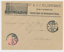 Firma envelop Hilversum 1897 - Gaas - Afscheidingen