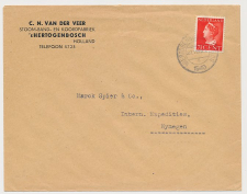 Firma envelop s Hertogenbosch 1940 - Stoom-Band- Koordfabriek