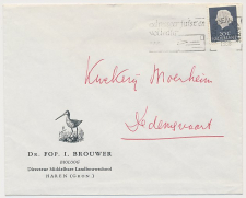 Firma envelop Haren 1966 - Bioloog - Grutto