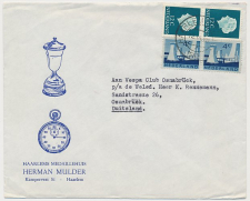 Firma envelop Haarlem 1963 - Medaillehuis - Beker - Stopwatch