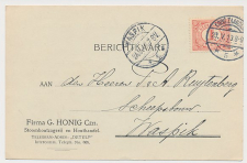 Firma briefkaart Koog Zaandijk 1913 - Stoomhoutzagerij