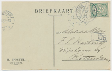 Firma briefkaart Lochem 1913 - H. Postel
