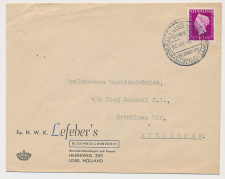 Firma envelop Lisse 1948 - Bloembollenbedrijf