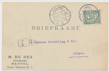 Firma briefkaart Meppel 1911 - IJzerhandel