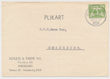 Firma briefkaart Middelburg 1939 - Schulte en Thieme 