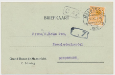 Firma briefkaart Maastricht 1925 - Grand Bazar