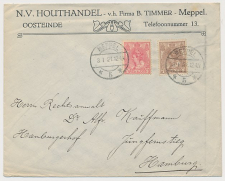 Firma envelop Meppel 1921 - Houthandel