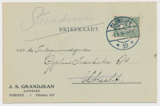 Firma briefkaart Nijmegen 1914 - Aannemer