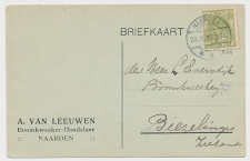 Firma briefkaart Naarden 1918 - Boomkweeker