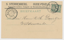 Firma briefkaart Oude Pekela 1905 Scheepsbevrachter - Steenkolen