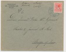 Envelop Reusel 1925 - Pensionaat St. Cornelius