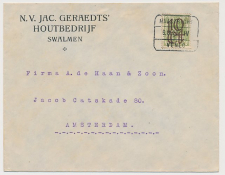 Firma envelop Swalmen 1923 - Houtbedrijf