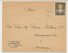 Firma envelop Simonshaven 1949 - P. Wevels