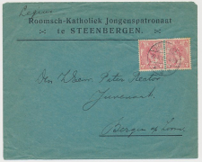 Envelop Steenbergen 1921 - Rooms Katholiek Jongenspatronaat