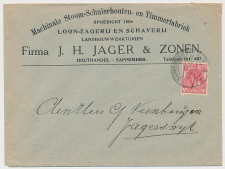 Firma envelop Sappemeer 1921 Timmerfabriek - Landbouwwerktuigen