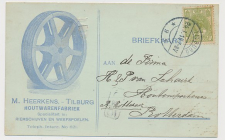 Firma briefkaart Tilburg 1917 - Houtwarenfabriek 