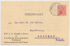Firma briefkaart Twello 1927 - Exportslachterij
