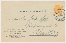 Firma briefkaart Uithoorn 1926 - Graan- Zaad- Fouragehandel