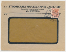 Envelop Vlissingen 1934 - Stoomvaart Maatschappij Zeeland