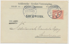Briefkaart Wageningen 1912 - Geldersche Crediet Vereniging