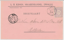 Firma briefkaart Zwolle 1893 - Sigarenhandel