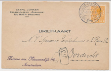 Firma briefkaart Zuilen 1926 - Borstelfabriek