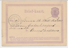 Briefkaart G. 4 Locaal te Amsterdam 1874