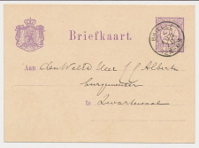 Briefkaart G. 14 Brielle - Zwartewaal 1878