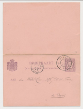 Briefkaart G. 24 Utrecht - De Bilt 1895