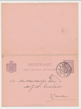 Briefkaart G. 35 Rotterdam - Haarlem 1895