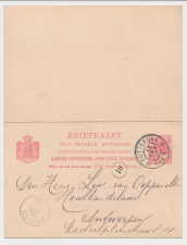 Briefkaart G. 54 b Rotterdam - Antwerpen Belgie 1902