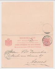 Briefkaart G. 54 b Rotterdam - Antwerpen Belgie 1904