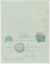 Briefkaart G. 56 Nijmegen - Den Haag 1901 