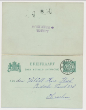 Briefkaart G. 56 Locaal te Haarlem 1902