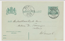Briefkaart G. 59 Breda - Wamel 1905