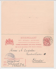 Briefkaart G. 62 Rotterdam - Dresden Duitsland 1905