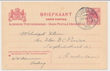 Briefkaart G. 76 Voorburg - Amsterdam 1932 - Laat gebruik