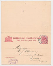Briefkaart G. 85 II Amsterdam - Epsom GB / UK 1913 v.v.