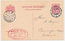 Briefkaart G. 85 II A-krt. Coln Duitsland - Groningen 1912