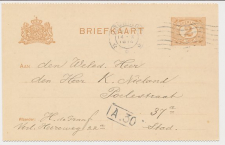 Briefkaart G. 88 b II Locaal te Groningen 1919